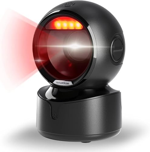 NetumScan Desktop Hands-Free Barcode Scanner